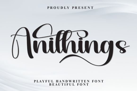 Anithings Font - Featured Image