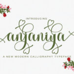 Anjania Font - Featured Image