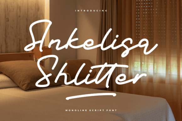 Ankelisa Shlitter Font - Featured Image