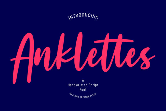 Anklettes Font - Featured Image