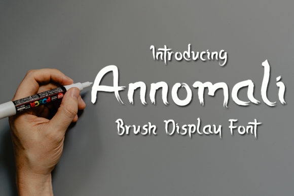Annomali Font - Featured Image