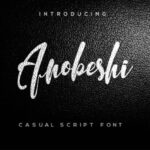 Anobeshi Font - Featured Image