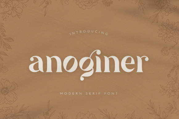 Anoginer Font - Featured Image