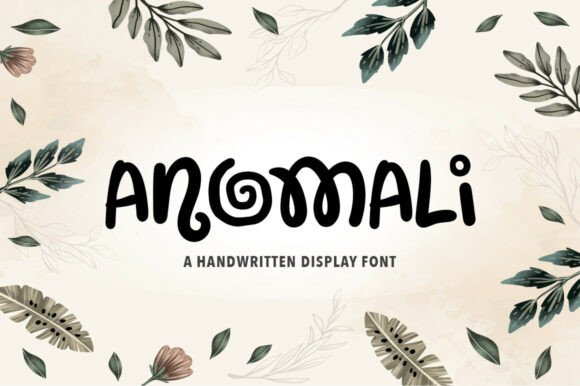 Anomali Font - Featured Image