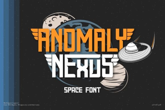 Anomaly Nexus Font - Featured Image