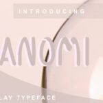 Anomi Font - Featured Image