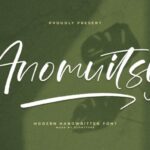 Anomuitsy Font - Featured Image