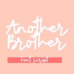 Another Brother Font - Featured Image