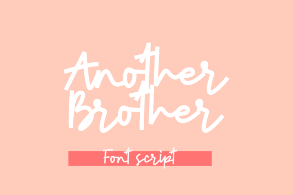 Another Brother Font - Featured Image