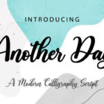 Another Day Font - Featured Image