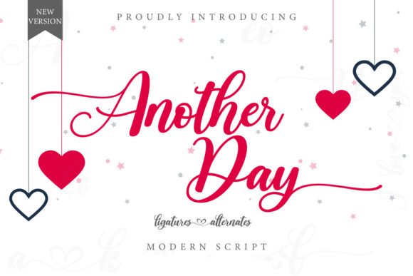 Another Day Font - Featured Image