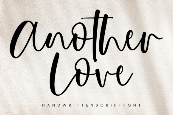 Another Love Font - Featured Image