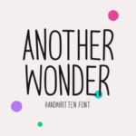 Another Wonder Font - Featured Image