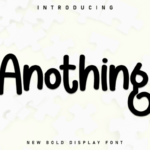 Anothing Font - Featured Image