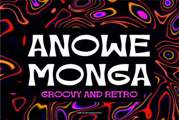 Anowe Monga Font - Featured Image