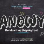 Anowy Font - Featured Image