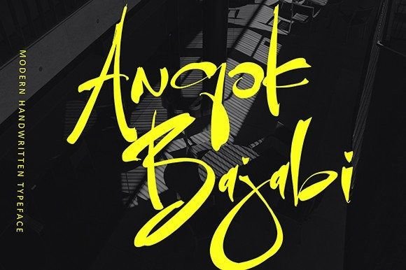 Anqok Bajabi Font - Featured Image