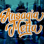 Ansagia Metta Font - Featured Image