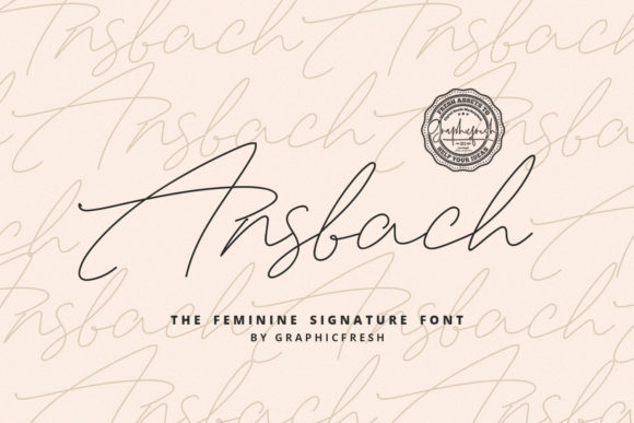 Ansbach Font - Featured Image