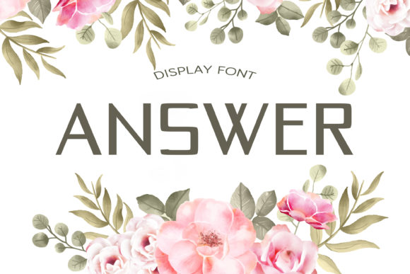 Answer Font - Featured Image