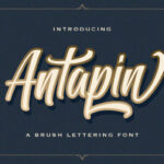 Antapin Font - Featured Image