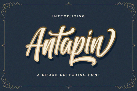 Antapin Font - Featured Image