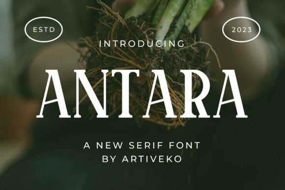 Antara Font - Featured Image