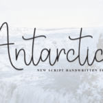 Antarctica Font - Featured Image