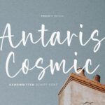 Antaris Cosmic Font - Featured Image