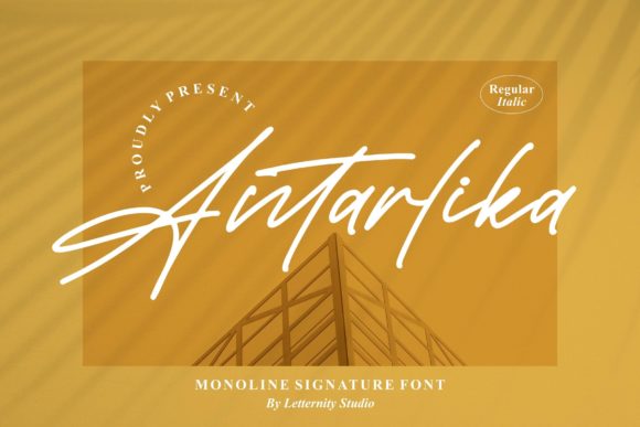 Antarlika Font - Featured Image