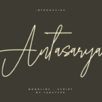 Antasarya Font - Featured Image