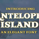 Antelope Island Font - Featured Image