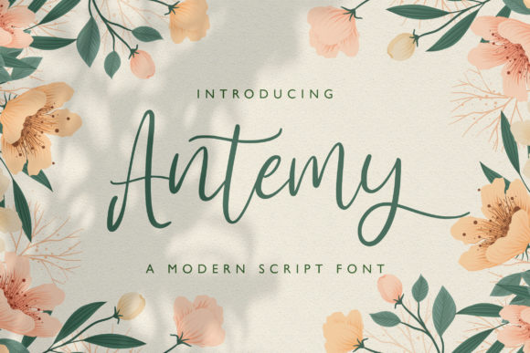Antemy Font - Featured Image