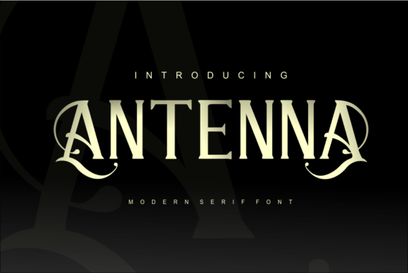 Antenna Font - Featured Image