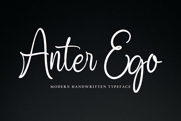 Anter Ego Font - Featured Image