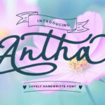Antha Font - Featured Image