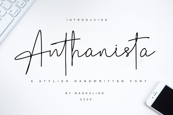 Anthanista Font - Featured Image