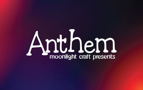 Anthem Font - Featured Image