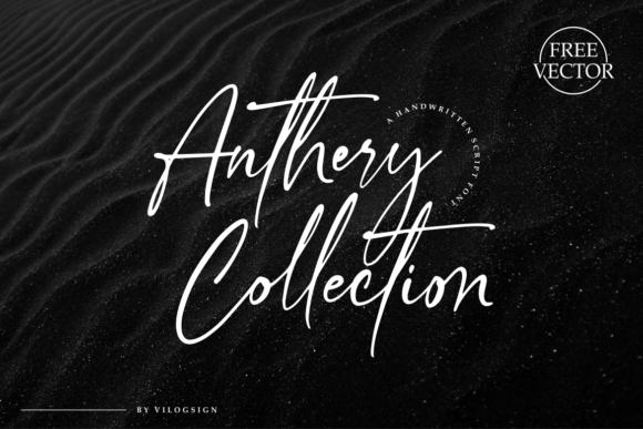 Anthery Collection Font - Featured Image