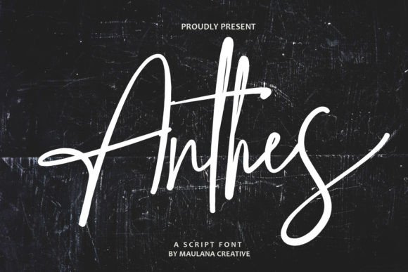 Anthes Font - Featured Image