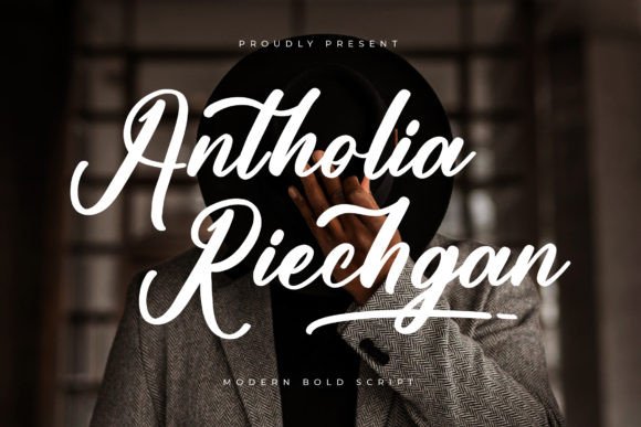 Antholia Riechgan Font - Featured Image