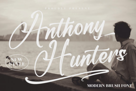 Anthony Hunters Font - Featured Image