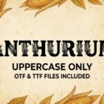 Anthurium Font - Featured Image