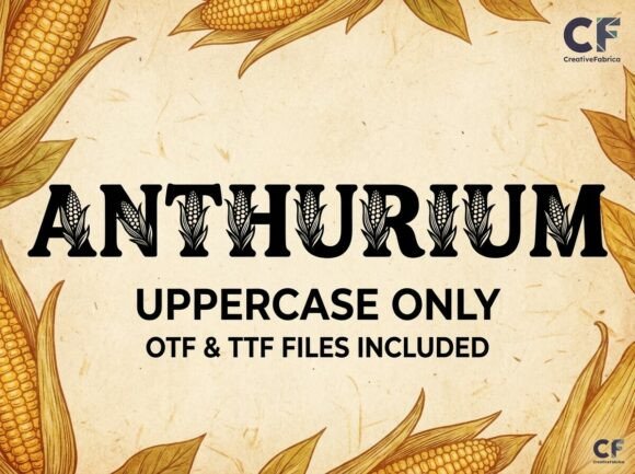 Anthurium Font - Featured Image