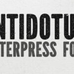 Antidotum Font - Featured Image