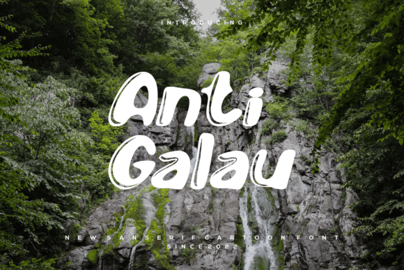 Antigalau Font - Featured Image