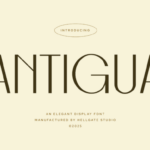Antigua Font - Featured Image
