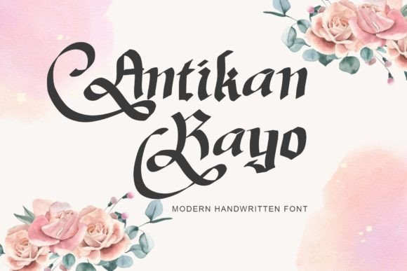 Antikan Rayo Font - Featured Image