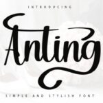 Anting Font - Featured Image