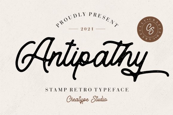 Antipathy Font - Featured Image